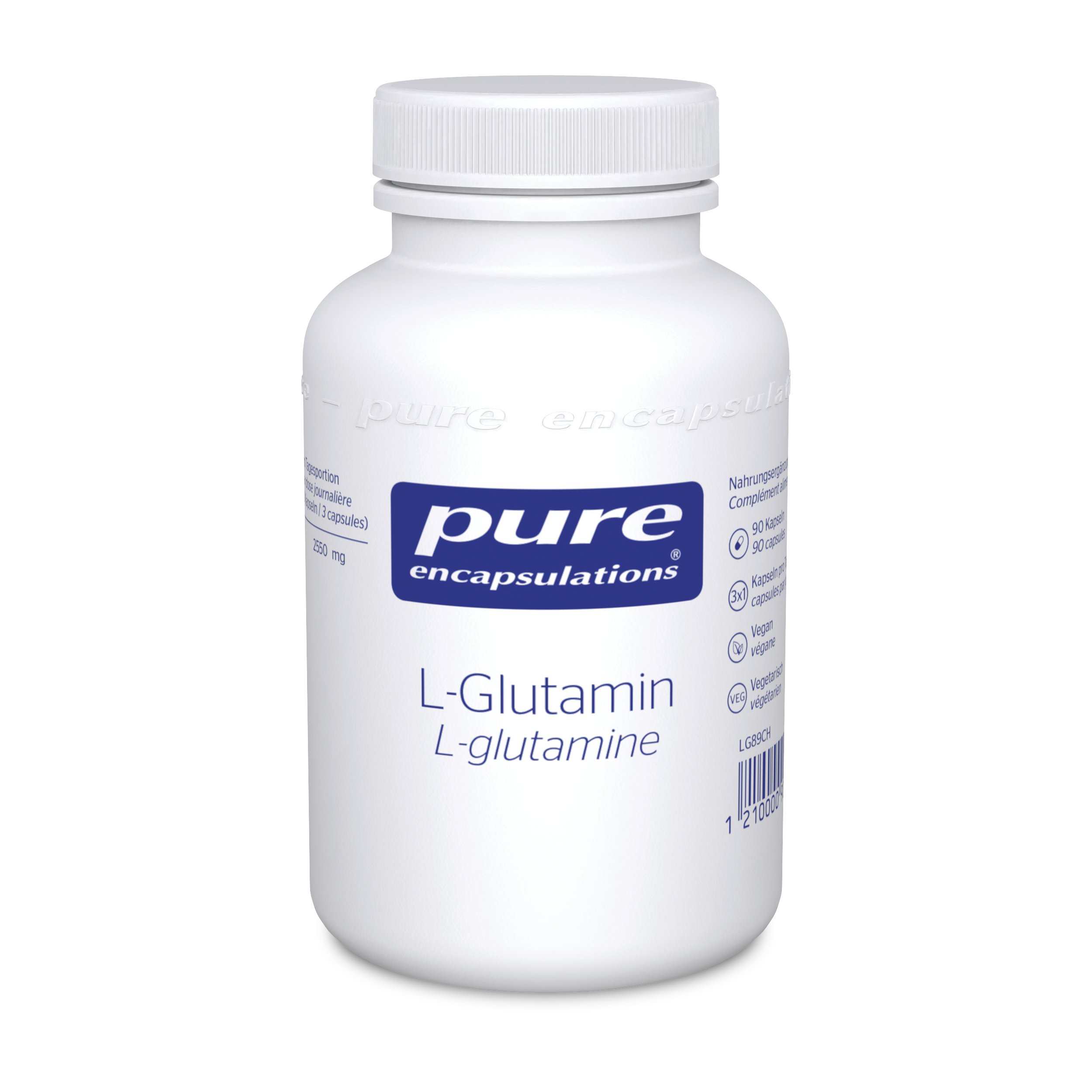 PURE L-Glutamine 850 mg