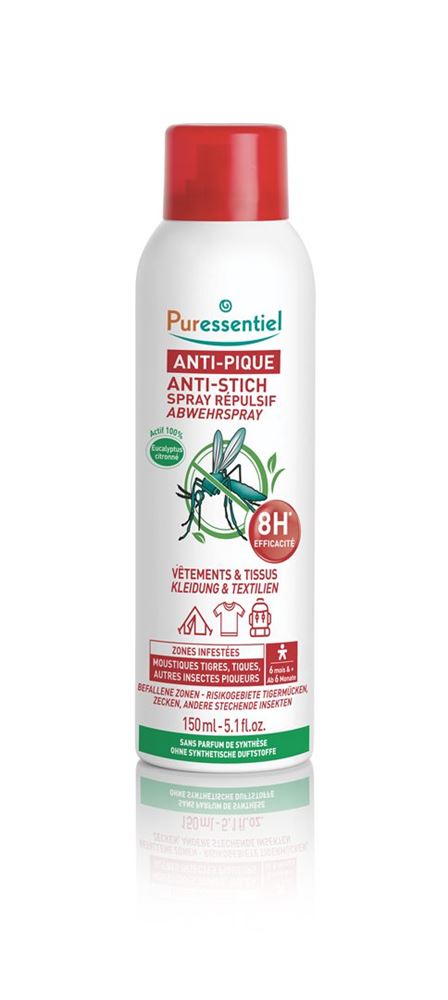 Puressentiel anti-pique spray répulsif vêtements