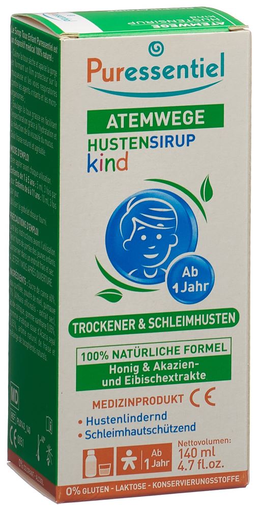 Puressentiel Atemwege Hustensirup Kind, Hauptbild