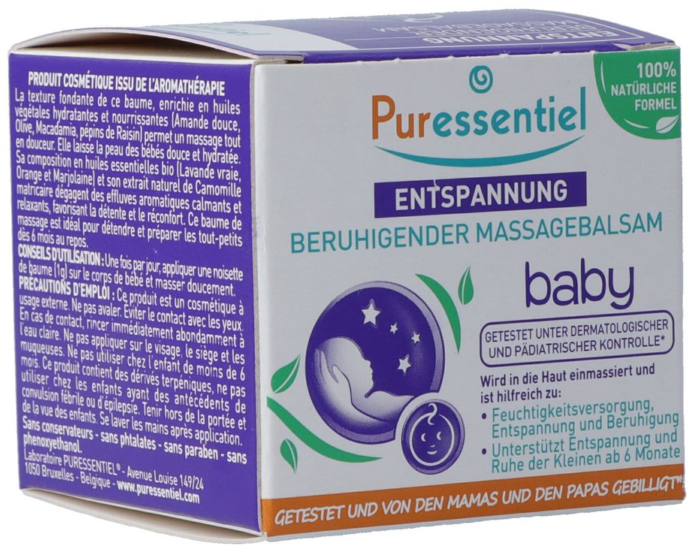 Puressentiel Baume de massage calmant bébé