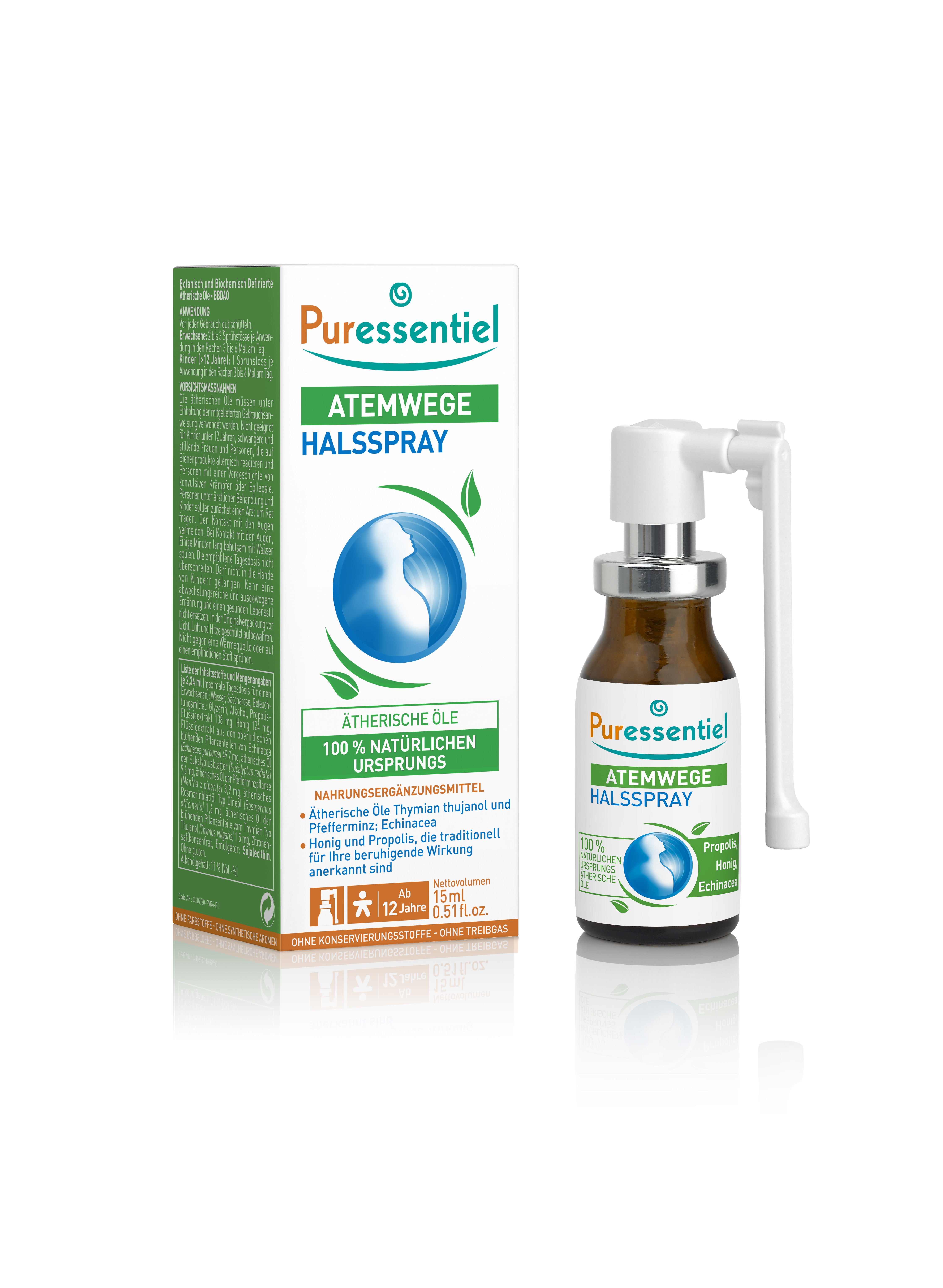 Puressentiel Halsspray Atemwege, Hauptbild