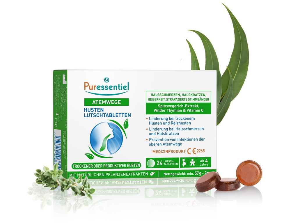 Puressentiel Lutschtabl Husten 24 Stk, Bild 2 von 2