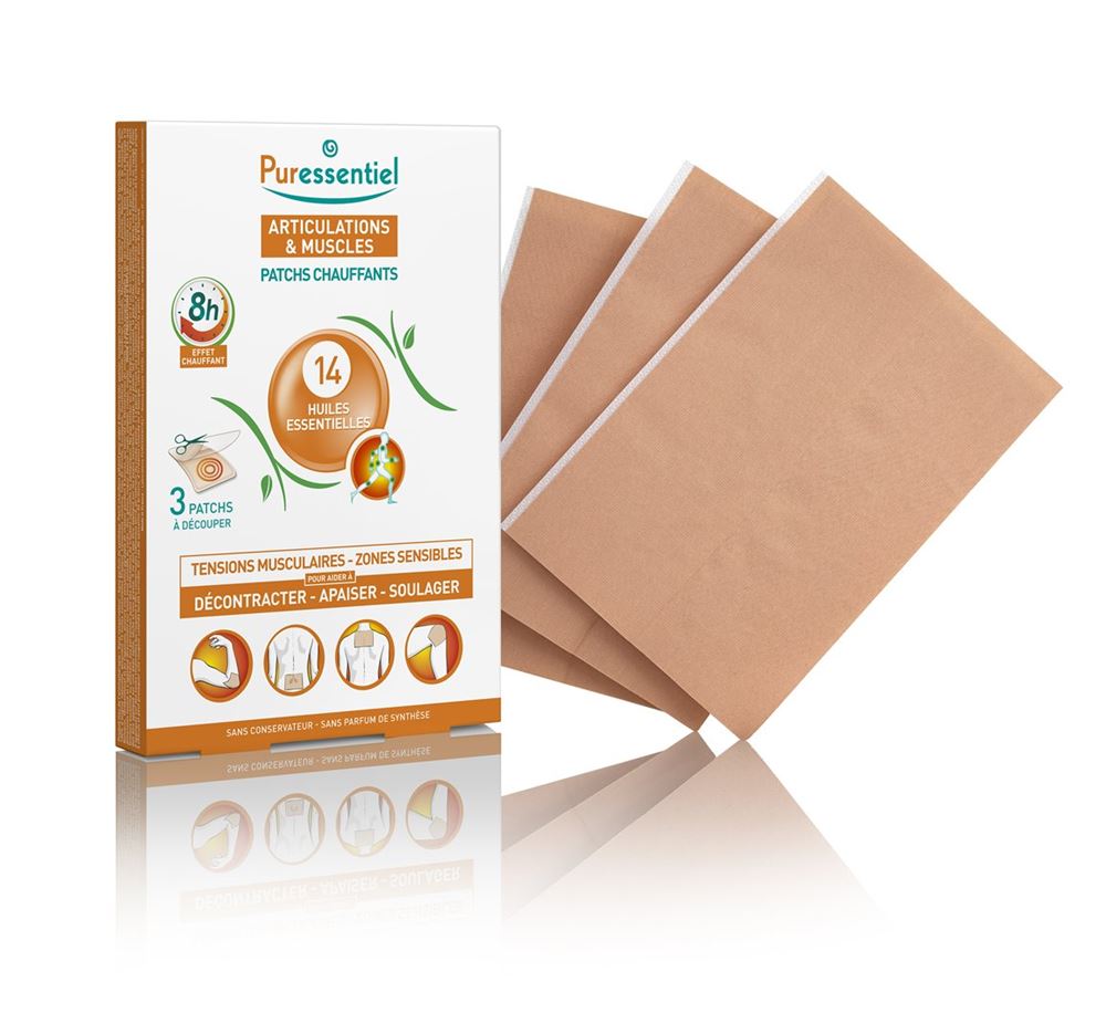 Puressentiel patchs chauffants