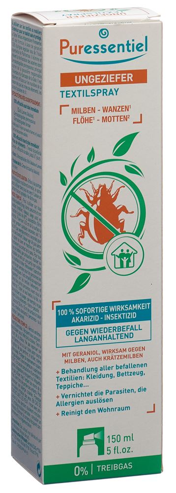 Puressentiel spray textiles antiparasitaire