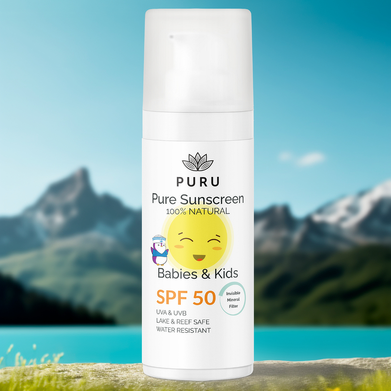 PURU Pure crème solaire bébé & enfants, image 3 sur 3