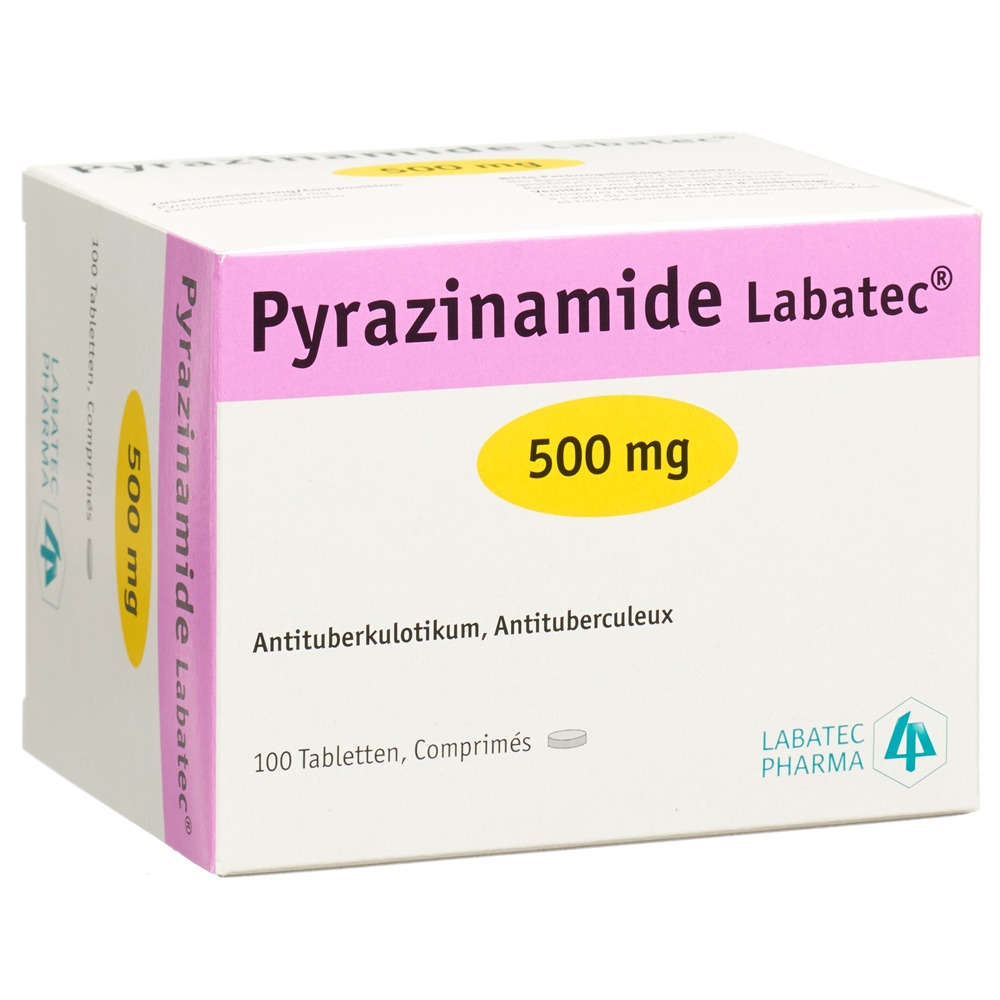 PYRAZINAMIDE Labatec 500 mg, image 2 sur 2