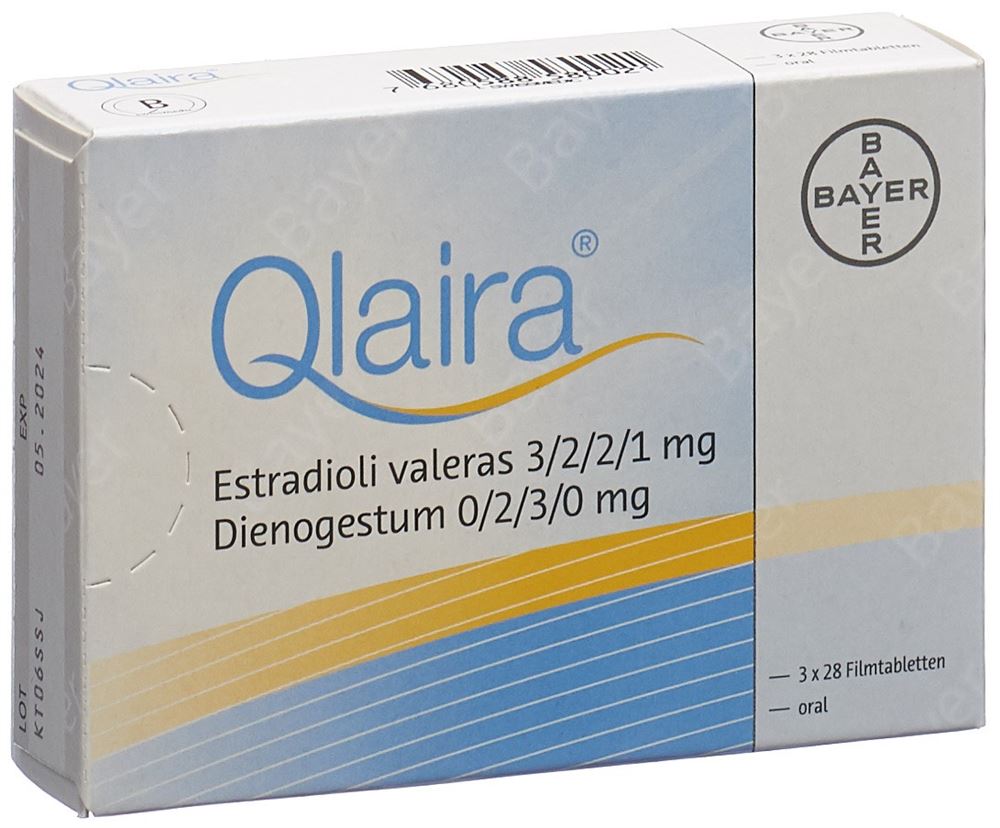 QLAIRA Filmtabl Blist 28 Stk, Hauptbild