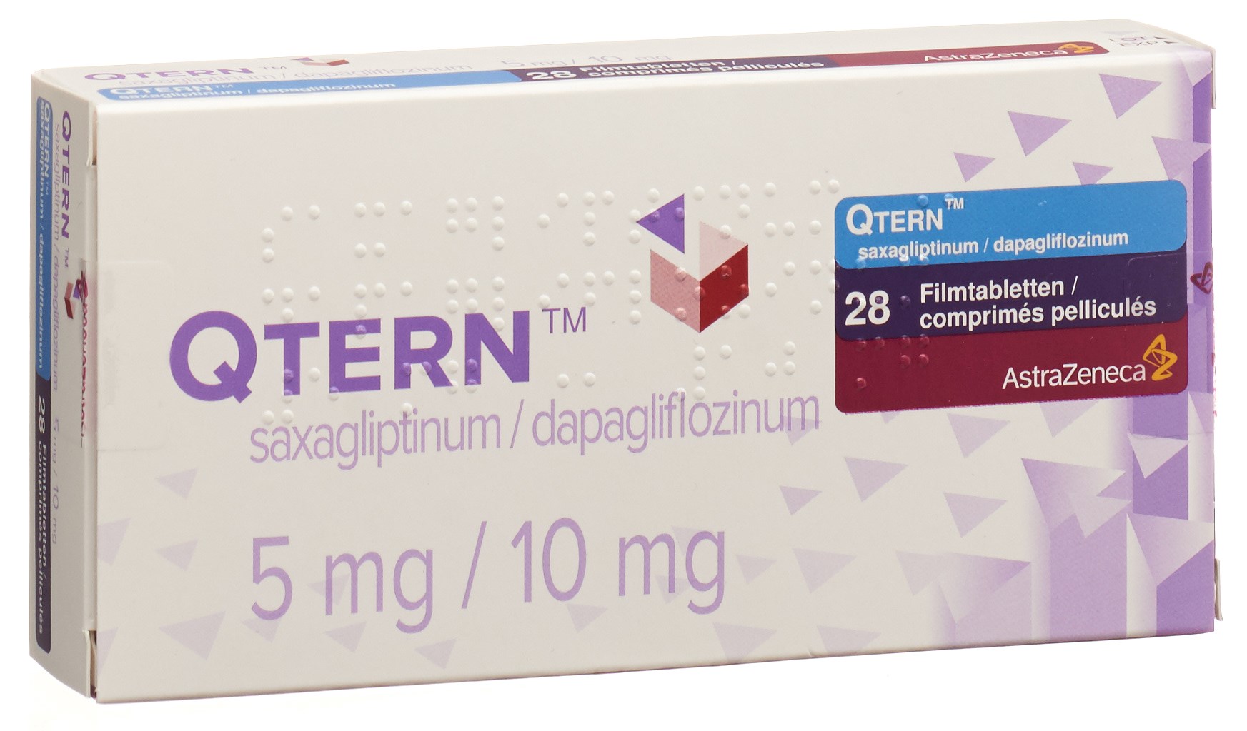 QTERN cpr pell 5mg/10mg blist 98 pce, image principale