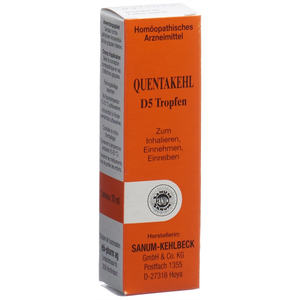 QUENTAKEHL gouttes 5 D fl 10 ml, image principale