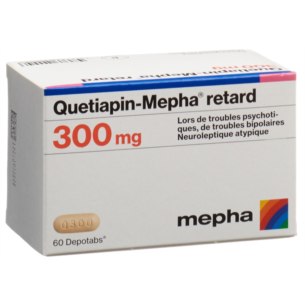 QUETIAPINE retard 300 mg, image 2 sur 2