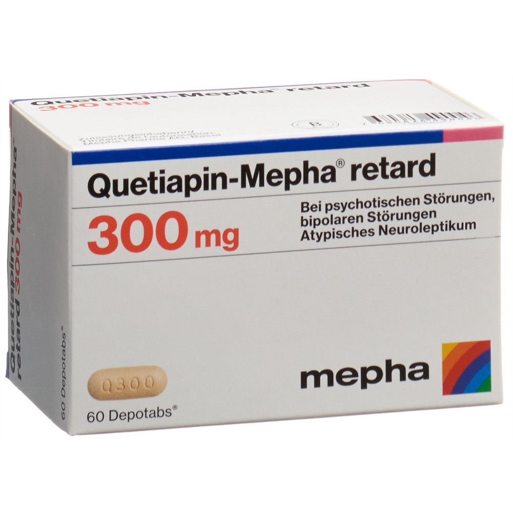 QUETIAPINE retard 300 mg, image principale