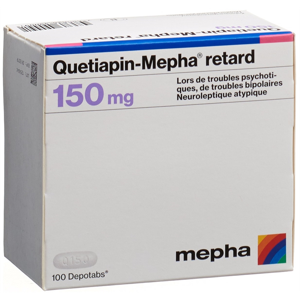 QUETIAPINE retard 150 mg, image 2 sur 2