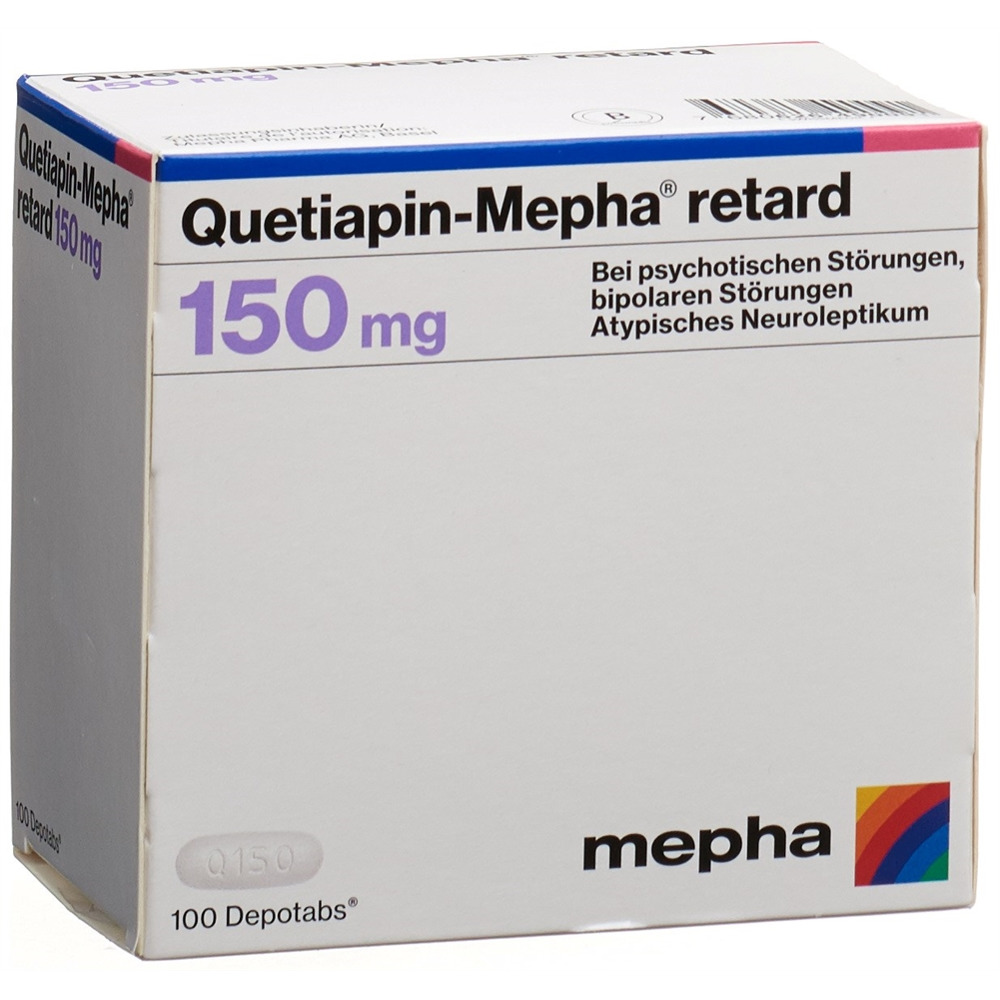 QUETIAPINE retard 150 mg, image principale