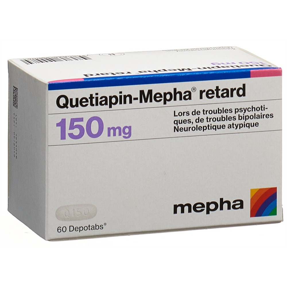 QUETIAPINE retard 150 mg, image 2 sur 2