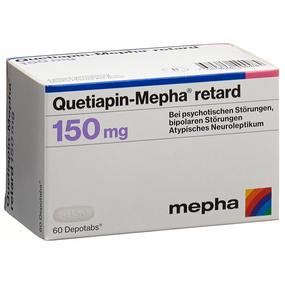 QUETIAPINE retard 150 mg, image principale