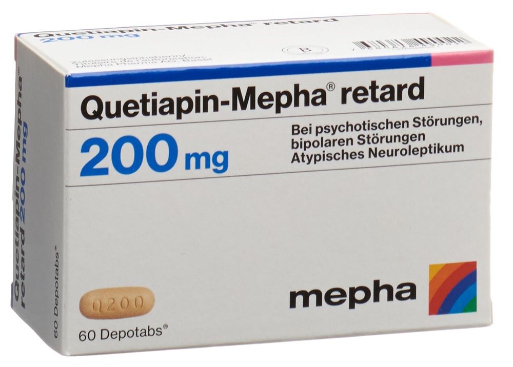 QUETIAPINE retard 200 mg, Hauptbild