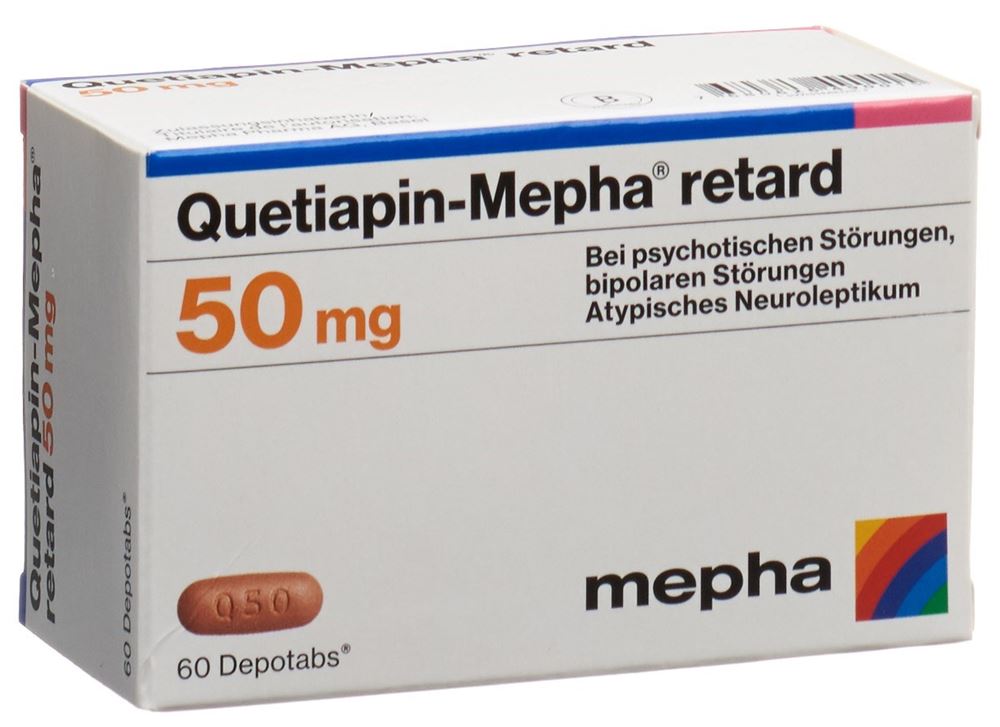 QUETIAPINE retard 50 mg
