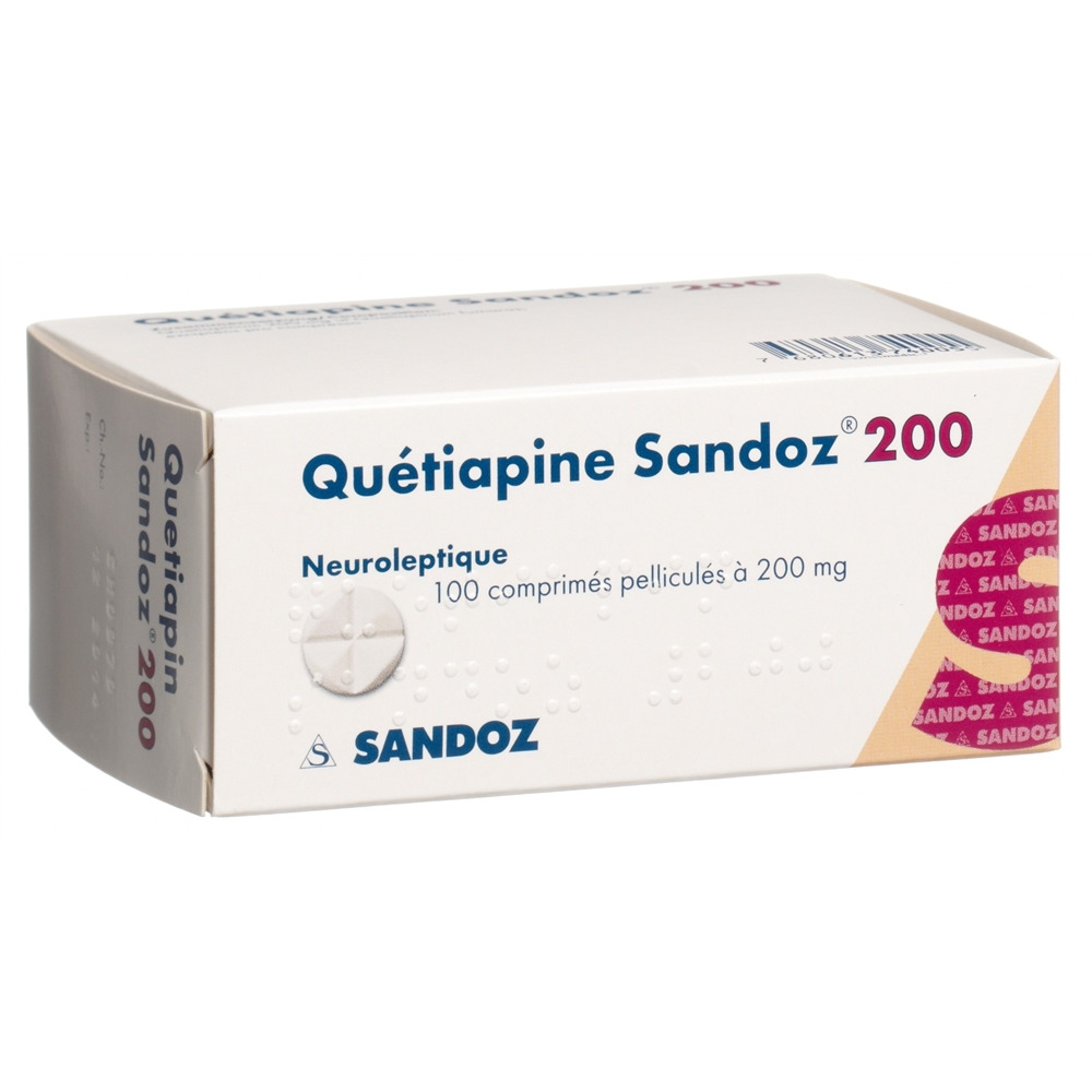 QUETIAPINE Sandoz 200 mg, Bild 2 von 2