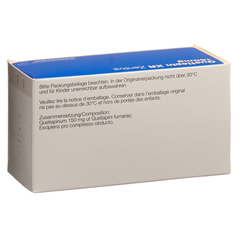 QUETIAPINE XR Zentiva 150 mg, image 2 sur 2