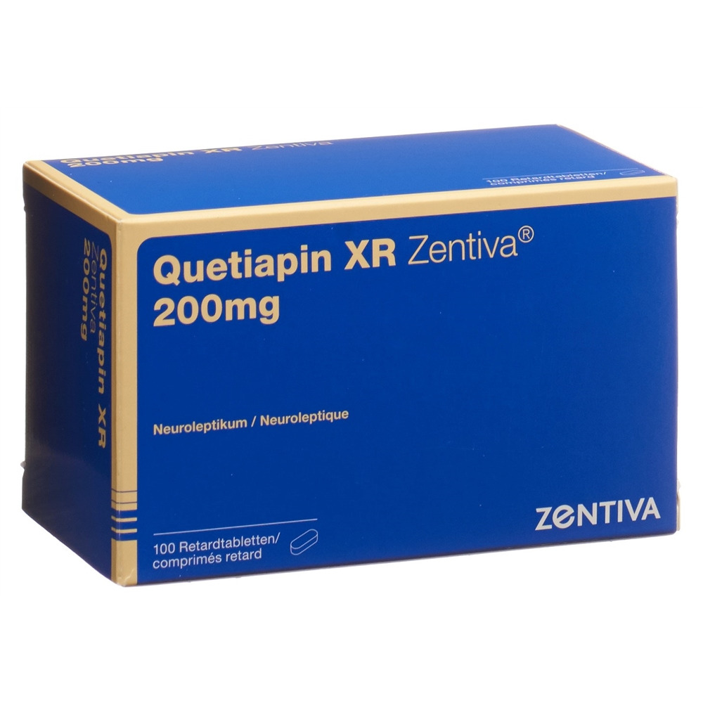 QUETIAPINE XR Zentiva 200 mg, image principale