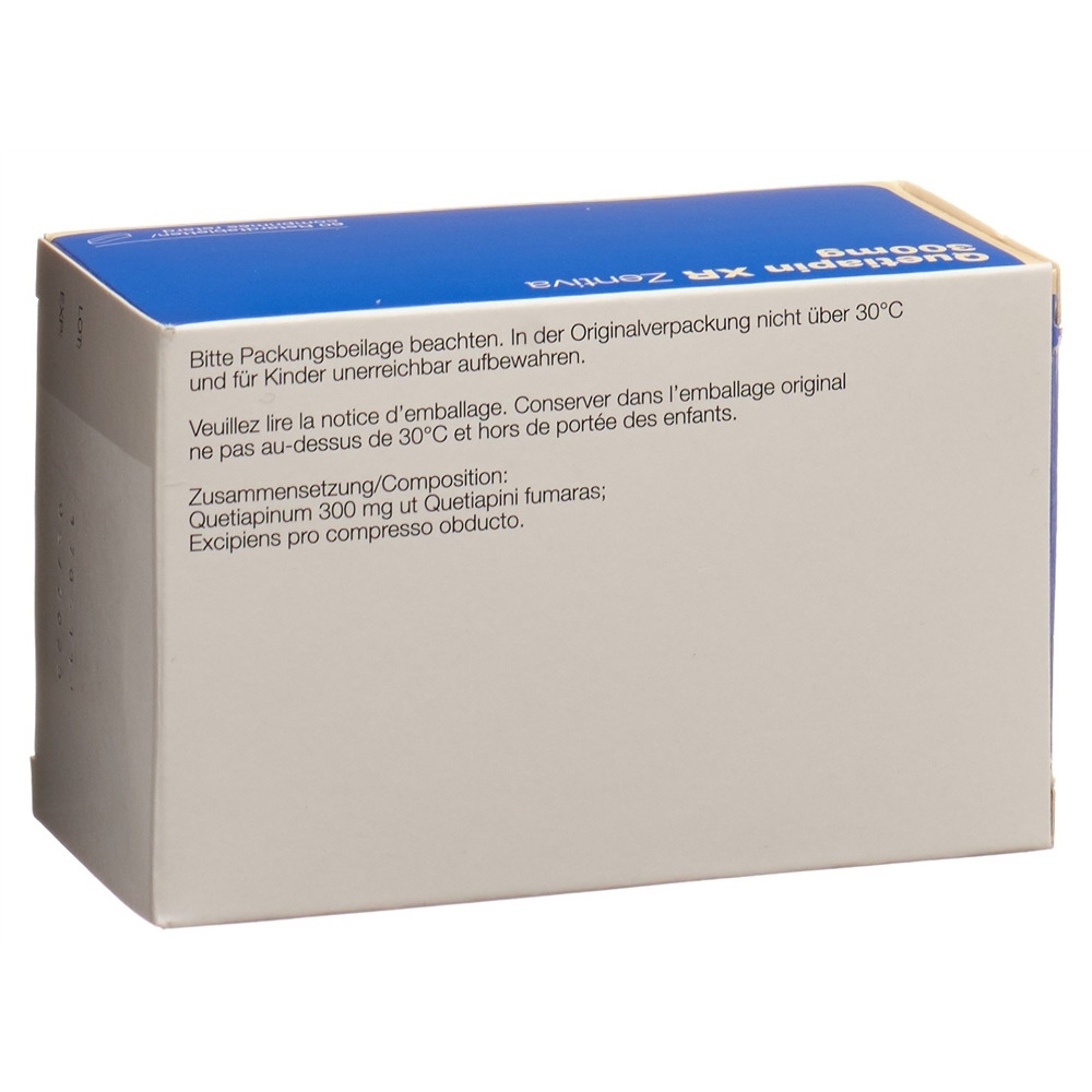 QUETIAPINE XR Zentiva 300 mg, image 2 sur 2