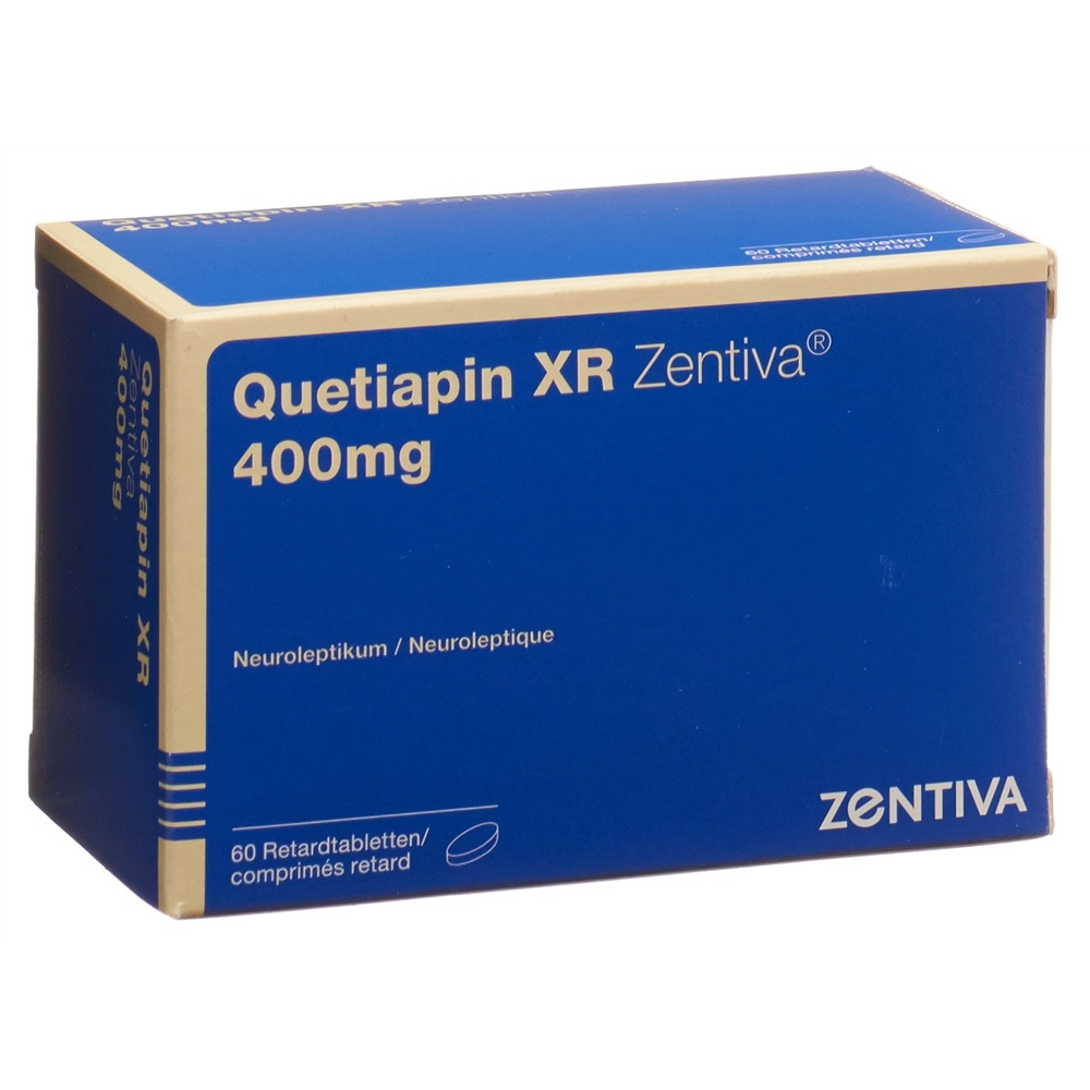 QUETIAPINE XR Zentiva 400 mg, image principale