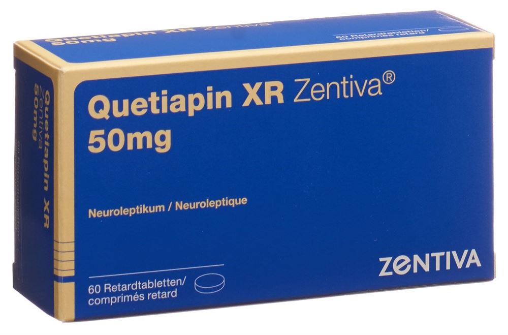 QUETIAPINE XR Zentiva 50 mg, Hauptbild