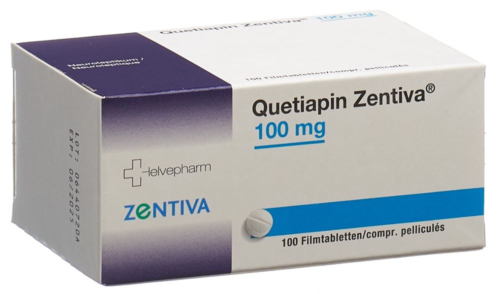 QUETIAPINE Zentiva 100 mg, image principale