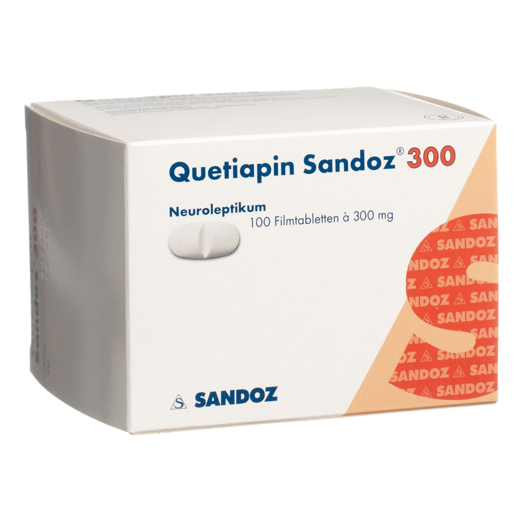 QUETIAPINE Sandoz 300 mg, image principale