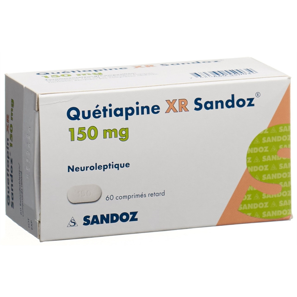 QUETIAPINE XR Sandoz 150 mg, image 2 sur 2