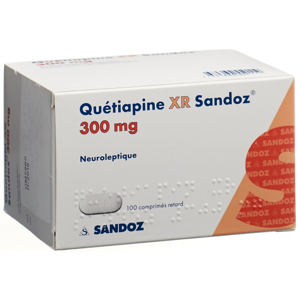 QUETIAPINE XR Sandoz 300 mg, image 2 sur 2
