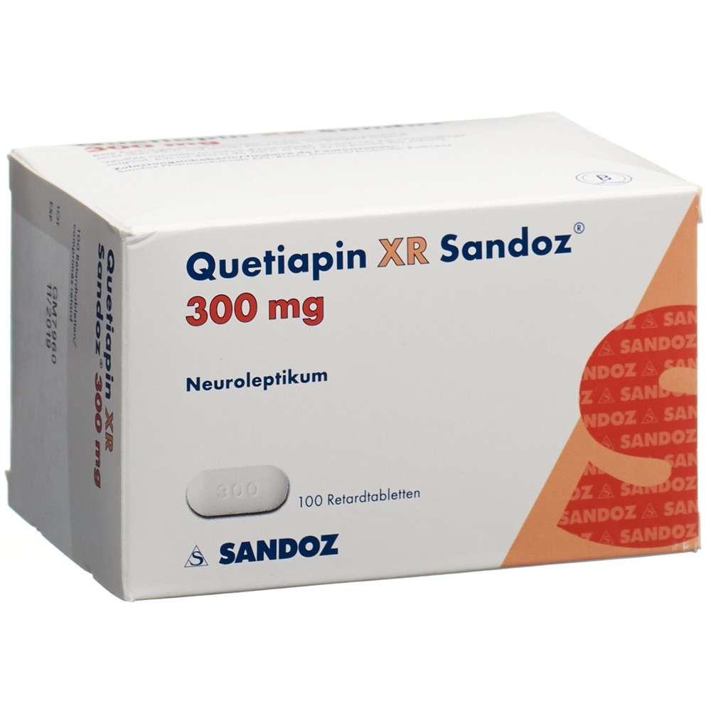QUETIAPINE XR Sandoz 300 mg, image principale