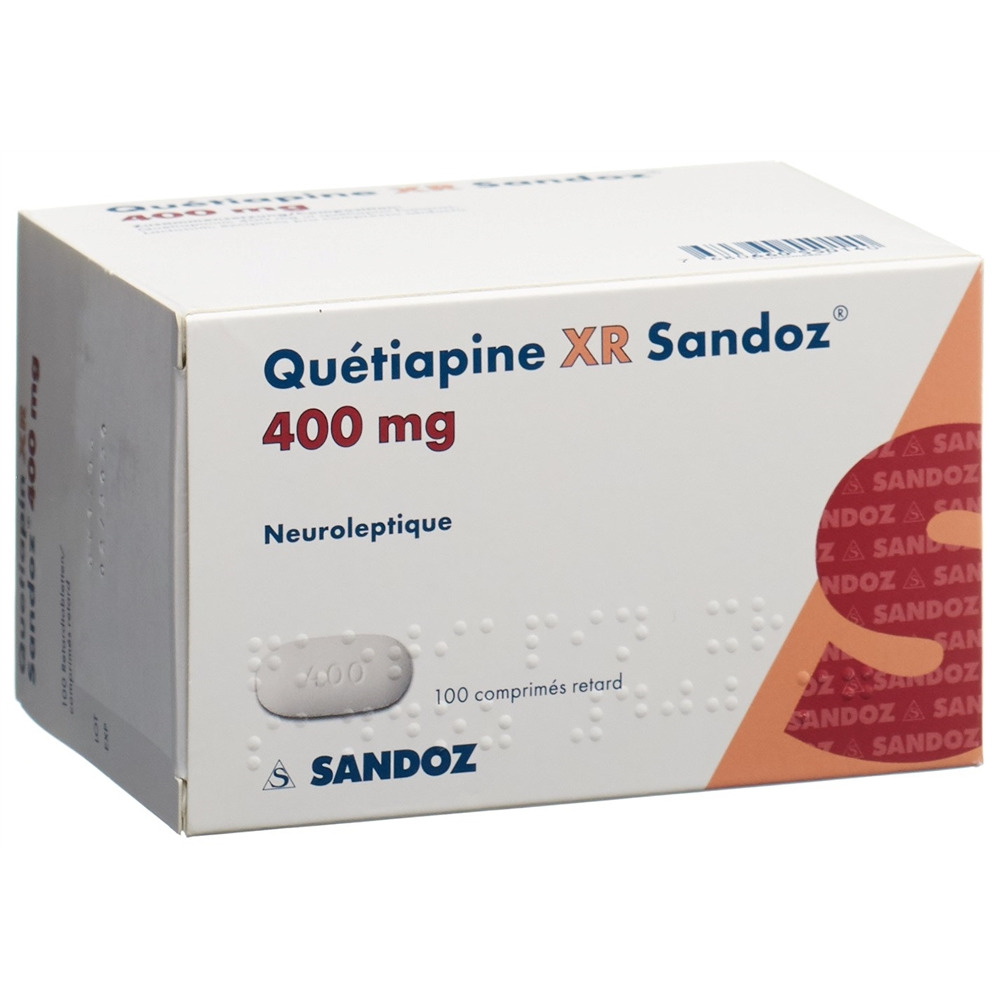 QUETIAPINE XR Sandoz 400 mg, image 2 sur 2