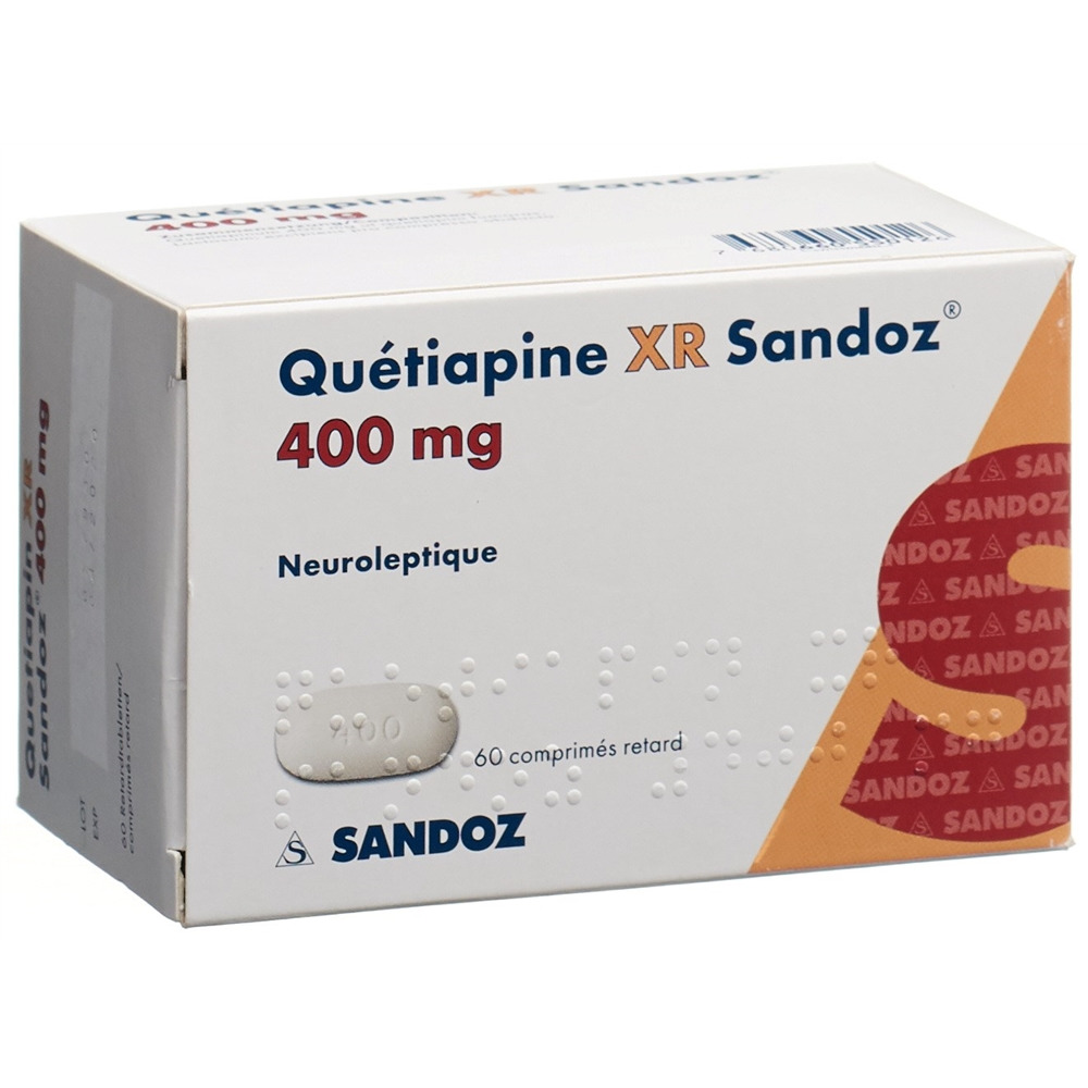 QUETIAPINE XR Sandoz 400 mg, image 2 sur 2