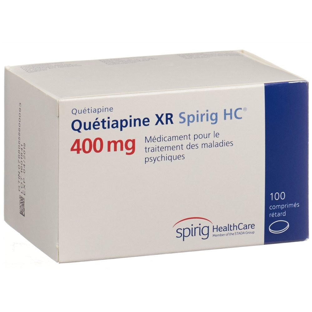 QUETIAPINE XR Spirig HC 400 mg, image 2 sur 2