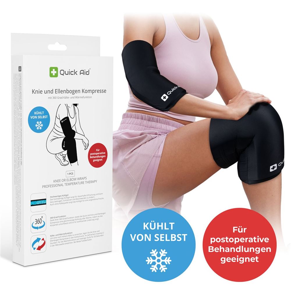 Quick Aid Knie oder Ellenbogen Kompresse