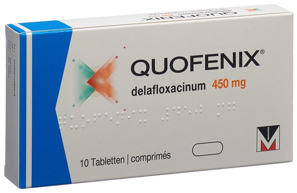 Quofenix Tabl 450 mg Blist 10 Stk, Hauptbild