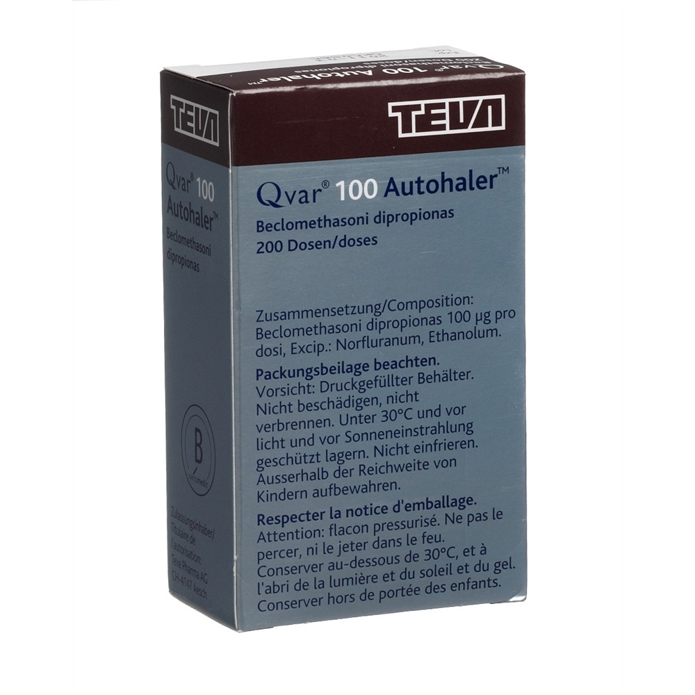 QVAR 100 Autohaler 100 mcg, image 2 sur 2