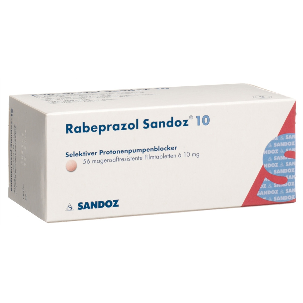 RABEPRAZOLE Sandoz 10 mg, Hauptbild