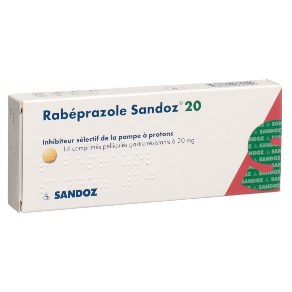 RABEPRAZOLE Sandoz 20 mg, Bild 2 von 2