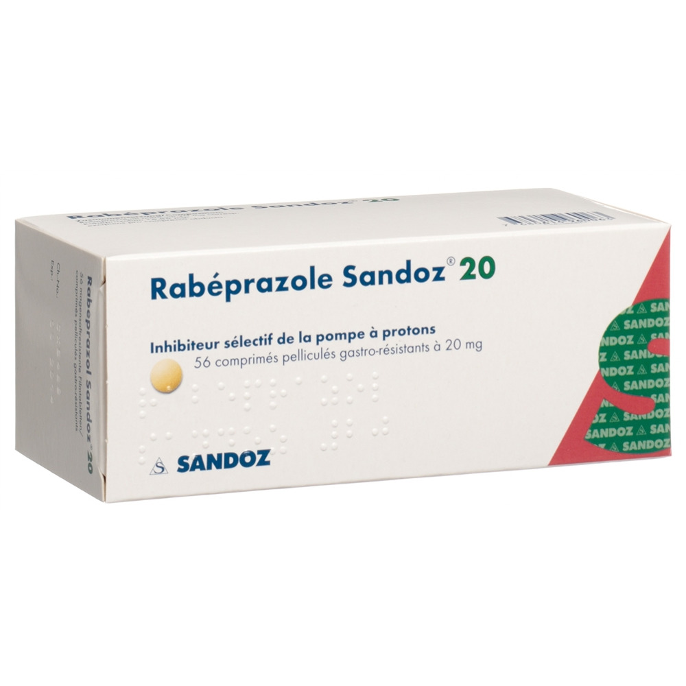 RABEPRAZOLE Sandoz 20 mg, Bild 2 von 2