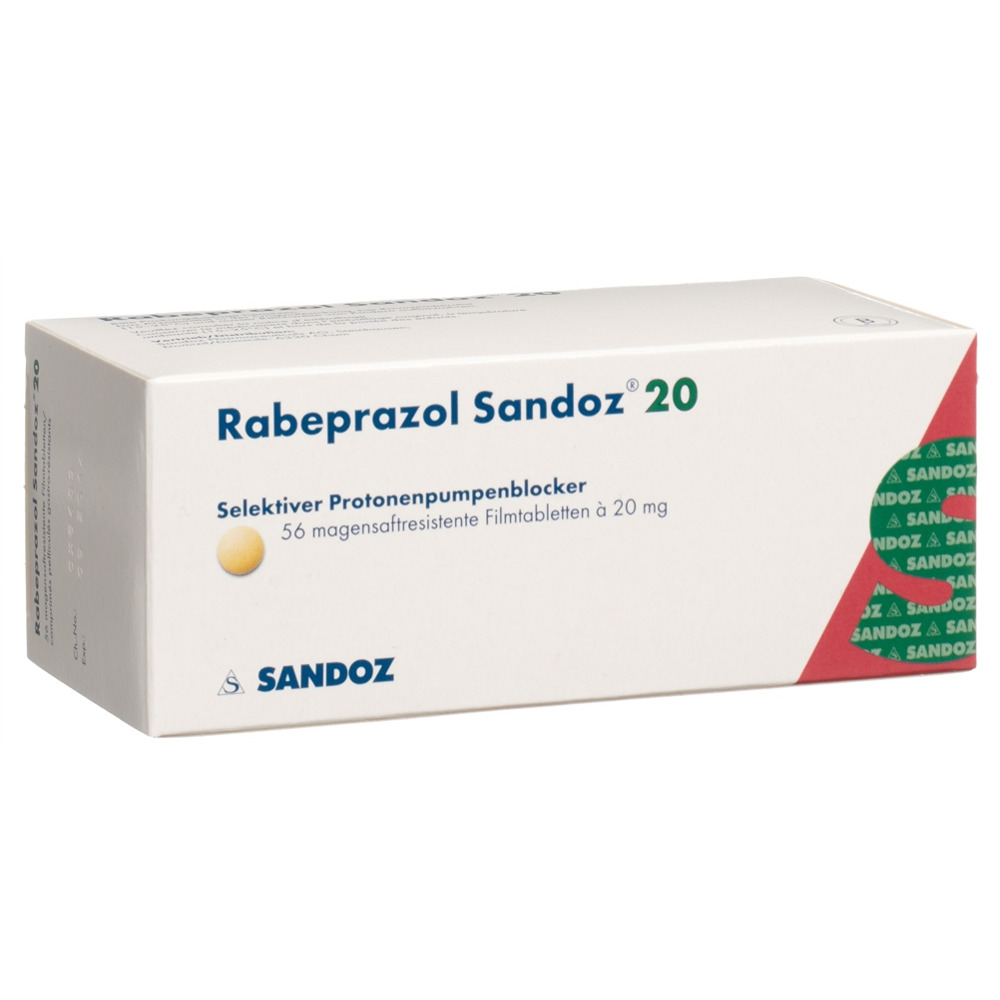 RABEPRAZOLE Sandoz 20 mg, Hauptbild