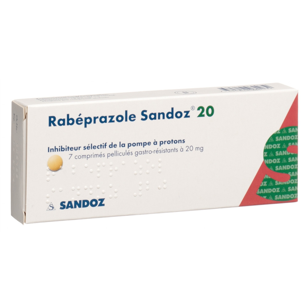 RABEPRAZOLE Sandoz 20 mg, Bild 2 von 2