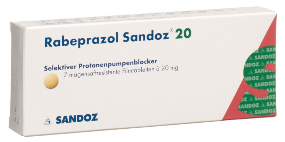 RABEPRAZOLE Sandoz 20 mg, Hauptbild