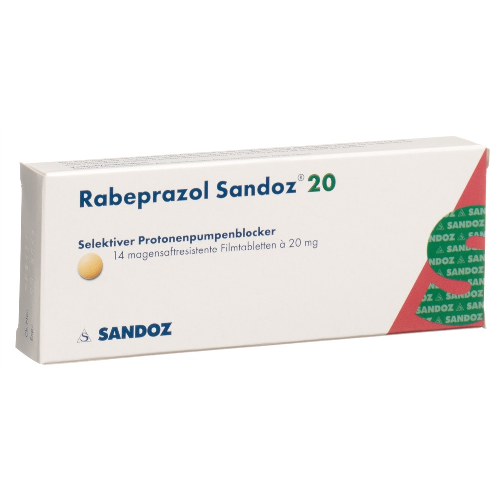 RABEPRAZOLE Sandoz 20 mg, image principale