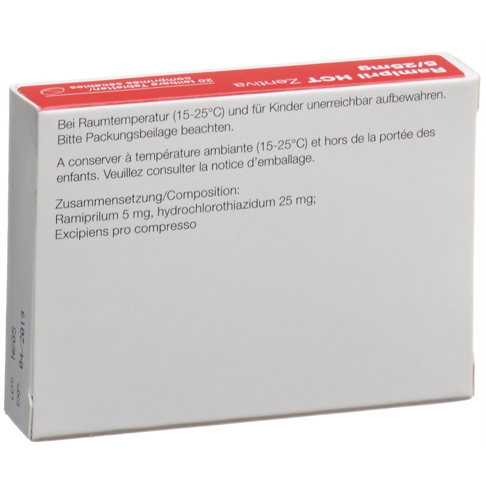 RAMIPRIL HCT Zentiva, image 2 sur 2