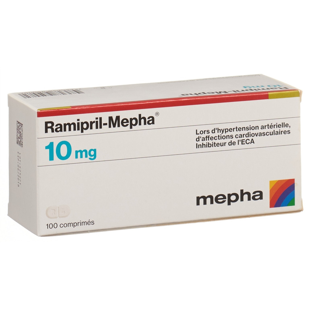 RAMIPRIL Mepha 10 mg, image 2 sur 2