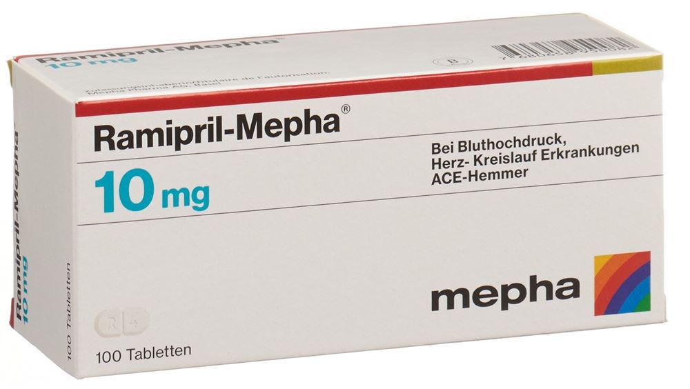 RAMIPRIL Mepha 10 mg, image principale