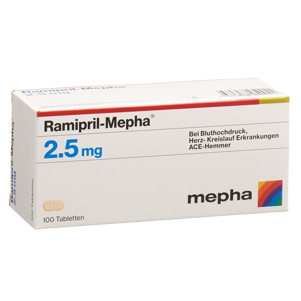 RAMIPRIL Mepha 2.5 mg, image principale