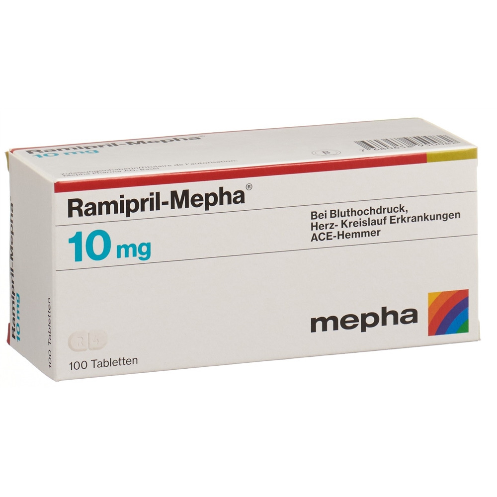 RAMIPRIL Mepha 10 mg, Hauptbild